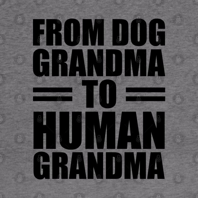 From dog grandma to human grandma by KC Happy Shop